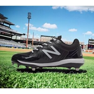 New Balance Black NB4040 Metal MLB Baseball Cleats Shoes Mens 14 New Fast Ship